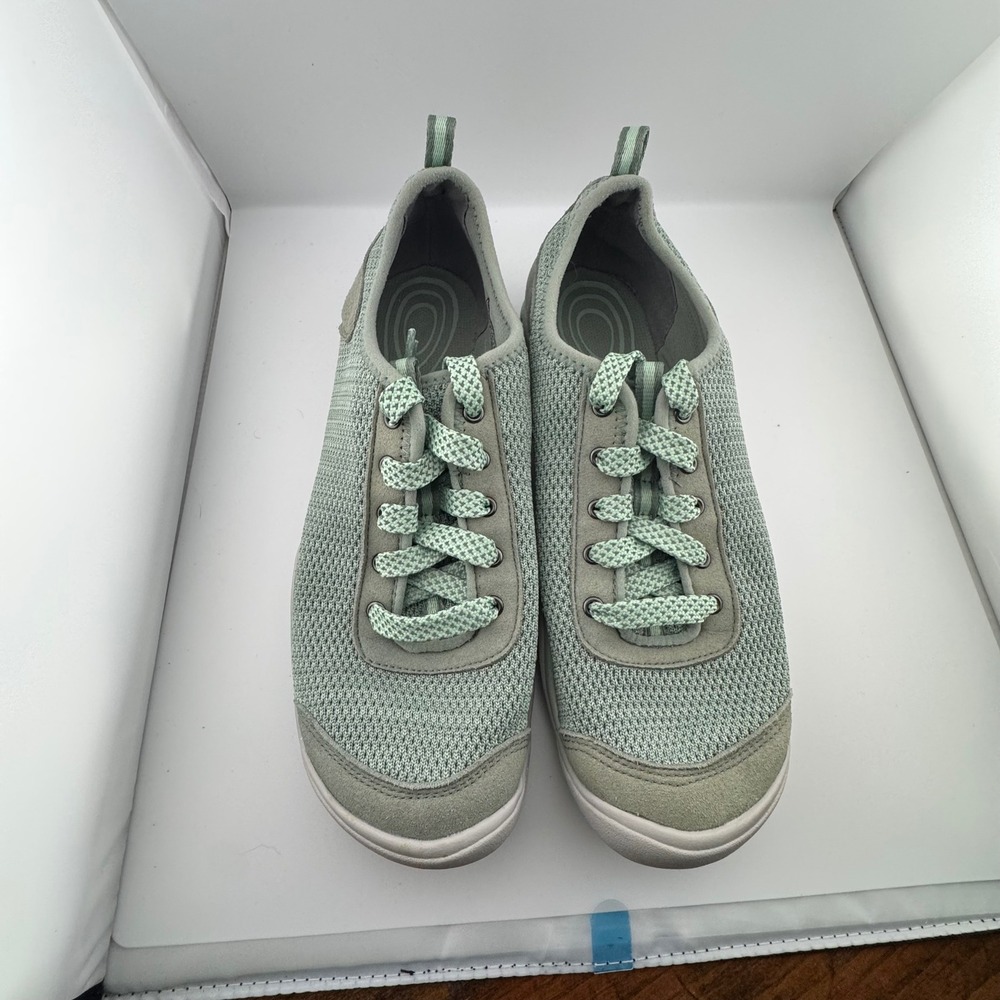 KEEN Lorelai Mesh Sneakers Women 9.5 Green Low Top Walking Shoes 1020372 - Picture 7 of 13